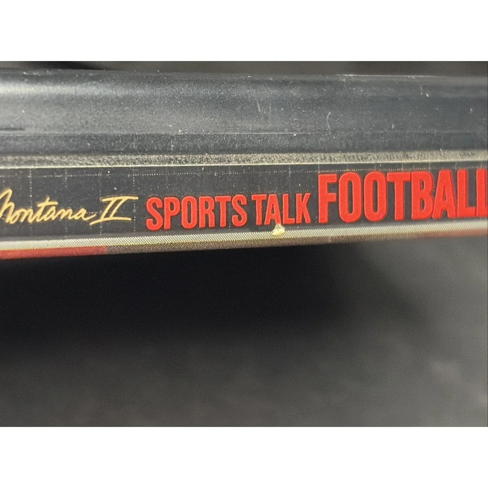 Joe Montana II Sports Talk Football (Sega Genesis, 1991) - CIB T&W
